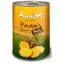 Amaizin Ananas Plastry W Soku Własnym (Puszka) 400 G Bio