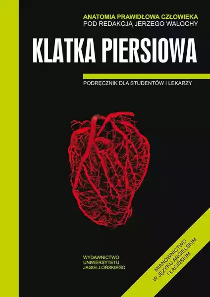 Anatomia Prawidłowa Człowieka Klatka Piersiowa Podręcznik Dla St