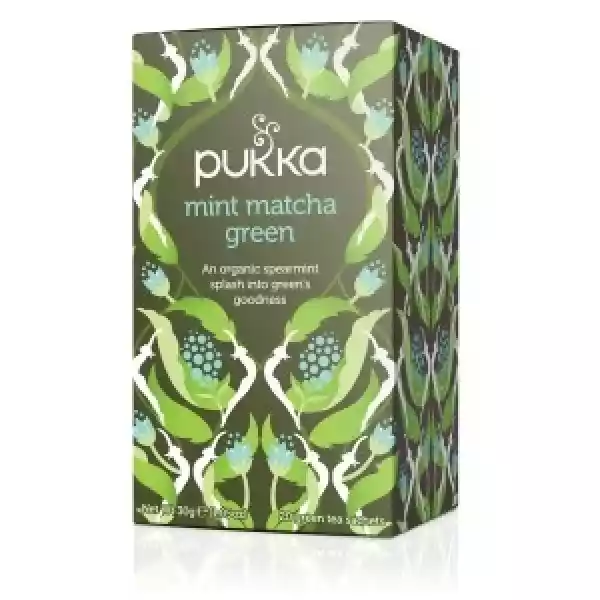 Herbata Mint Matcha Green Pukka 20 Saszetek
