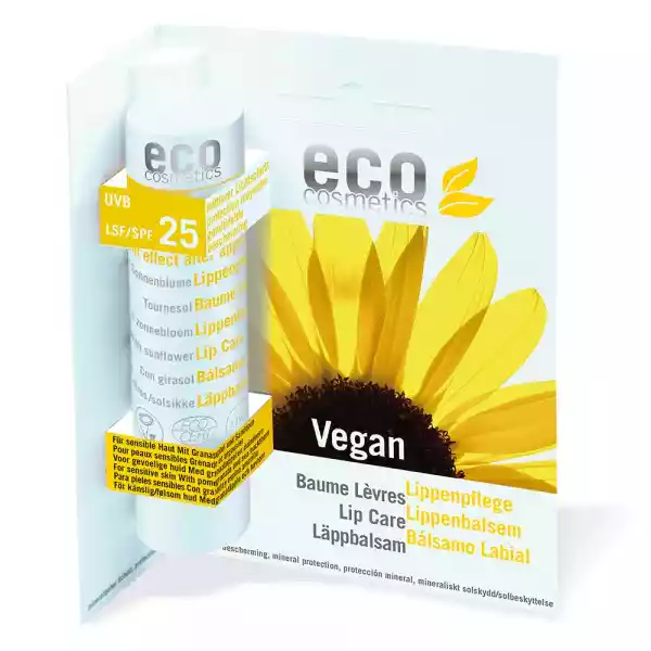 Eco Cosmetics - Balsam Do Ust W Sztyfcie Spf 25 Vegan