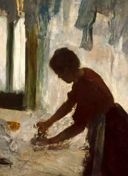 A Woman Ironing, Edgar Degas - Plakat Wymiar Do Wyboru: 21X29,7 