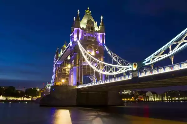 Fototapeta Podświetlony Tower Bridge Fp 2121