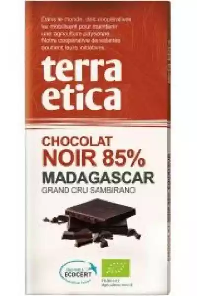 Czekolada Gorzka 85% Madagaskar Fair Trade