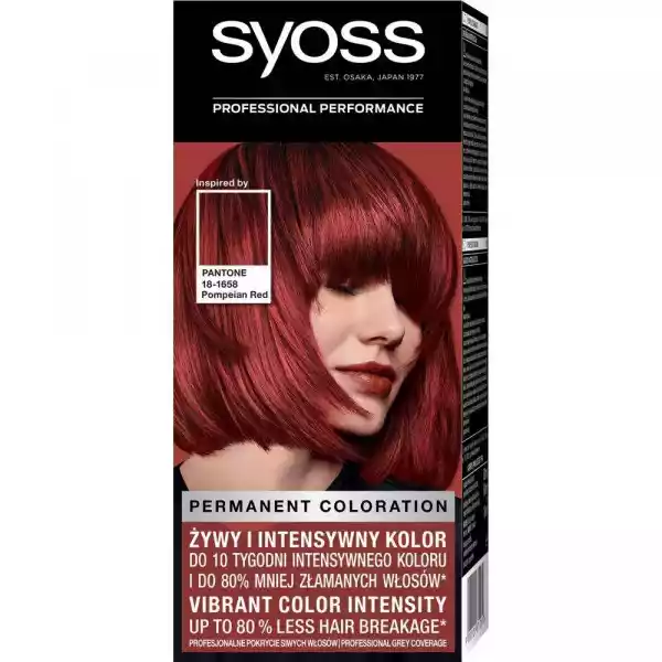 Permanent Coloration Pantone Farba Do Włosów Trwale Koloryzująca