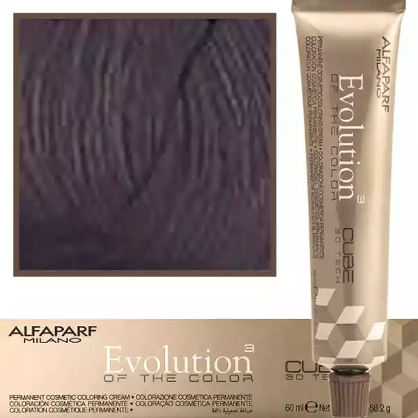 Alfaparf Evolution - Farba Do Włosów 60Ml Cała Paleta 1 | Czerń