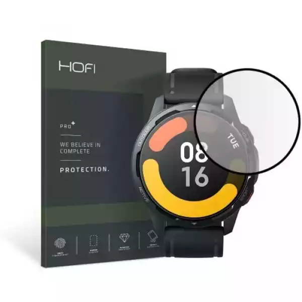 Szkło Hybrydowe Hofi Hybrid Pro+ Xiaomi Watch S1 Active, Czarna 