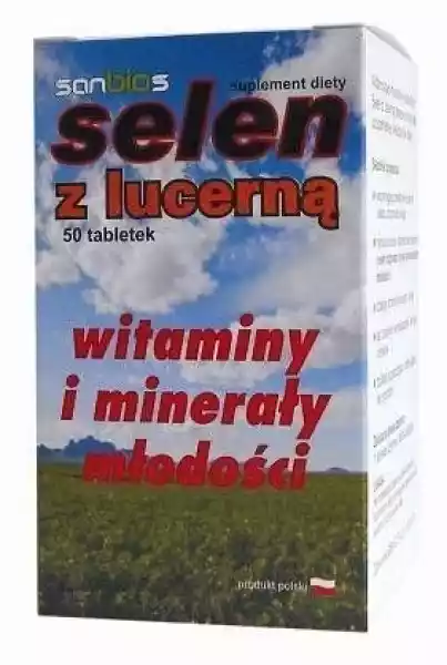 Selen Z Lucerną X 50 Tabletek