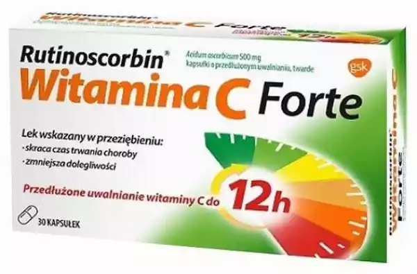Rutinoscorbin Witamina C Forte X 30 Kapsułek