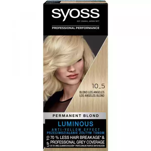 Permanent Coloration Farba Do Włosów Trwale Koloryzująca 10_5 Bl