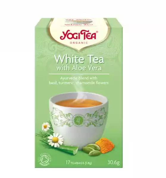 Yogi Tea Herbata Biała Z Aloesem Bio (17X1,8G)