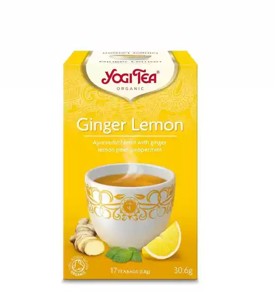 Yogi Tea Herbata Imbir Z Cytryną Bio (17X1,8G)