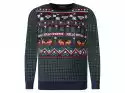 Livergy Livergy Sweter Świąteczny Męski Xxl (4Xl (68/70), Granatowy)