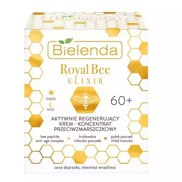 Royal Bee Elixir 60+ Aktywnie Regenerujący Krem-Koncentrat Przec