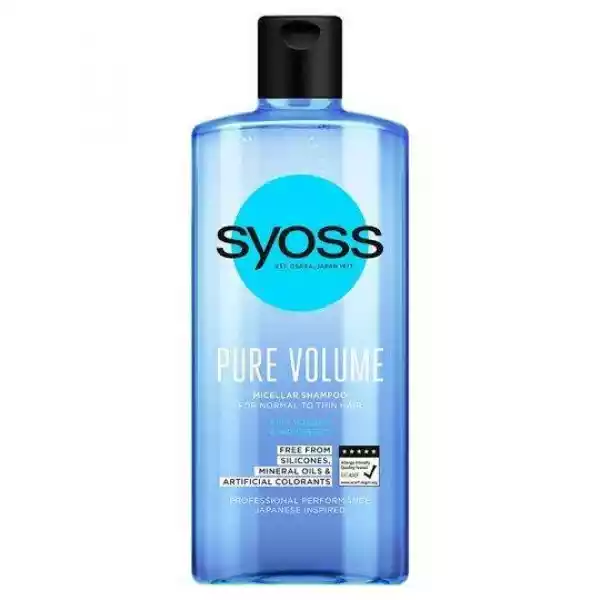 Pure Volume Micellar Shampoo Szampon Do Włosów Przywracający Rów
