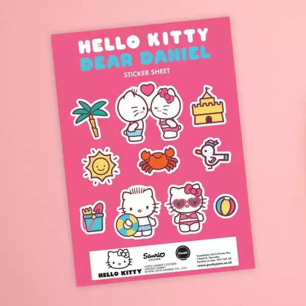 Naklejki Hello Kitty X Pinky Pins Summer Love