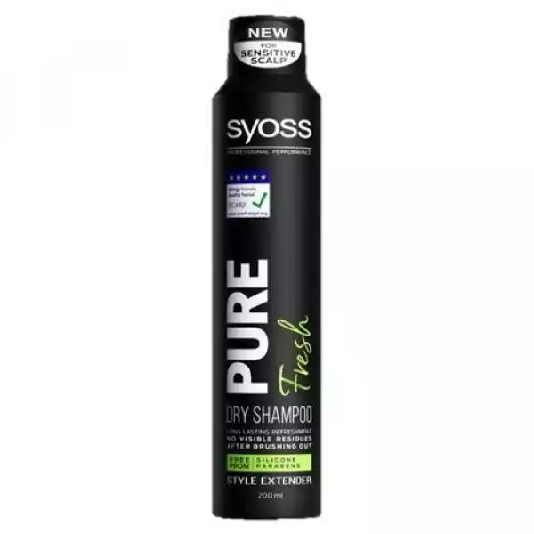 Syoss − Pure Fresh Dry Shampoo, Suchy Szampon Do Włosów Odświeża