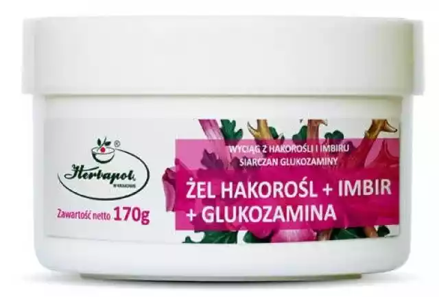 Żel Hakorośl + Imbir + Glukozamina 170G