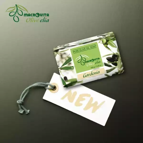 Macrovita Olive-Elia Mydło Z Czystej Oliwy Z Oliwek Gardenia 100