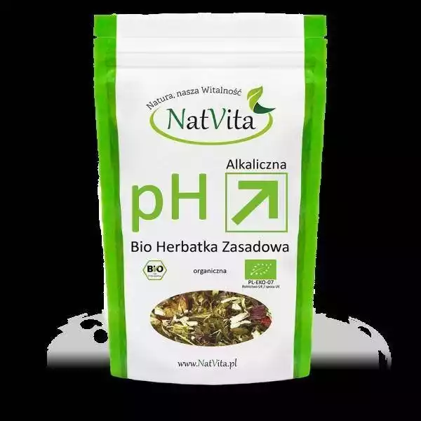 Natvita Bio Herbatka Ph Zasadowa 90G
