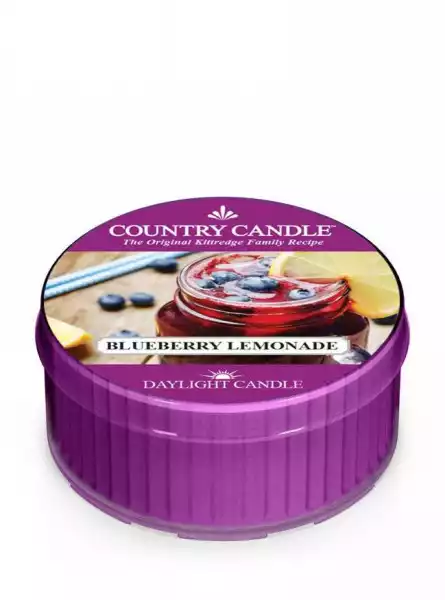 Country Candle - Blueberry Lemonade - Świeczka Zapachowa - Dayli