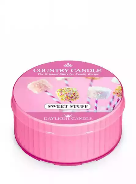 Country Candle - Sweet Stuff - Świeczka Zapachowa - Daylight (42
