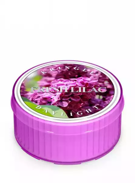 Kringle Candle - Fresh Lilac - Świeczka Zapachowa - Daylight (35