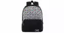 Vans Glitter Check Realm Backpack Vn0A48Hgux9 One Size Czarny