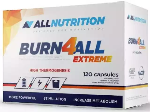 Allnutrition Burn4All Extreme X 120 Kapsułek