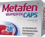 Polpharma Metafen Ibuprofen Caps 200Mg X 20 Kapsułek 