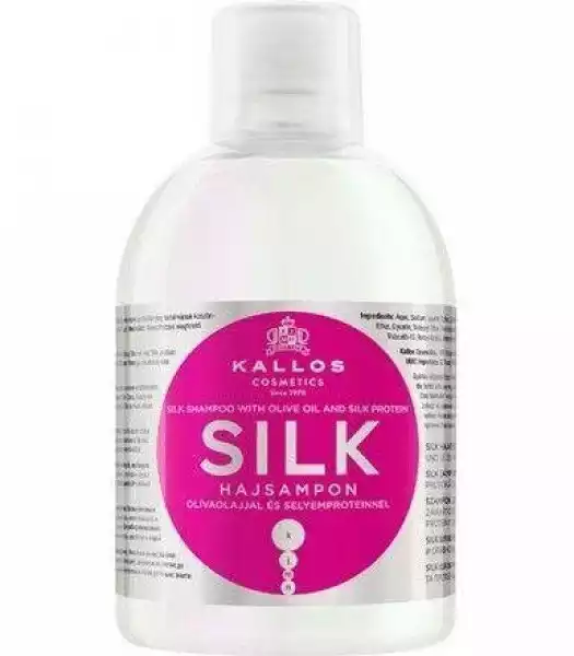 Silk Shampoo With Olive Oil And Silk Protein Jedwabny Szampon Do