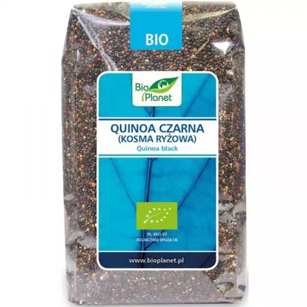 Bio Planet − Quinoa Czarna, Komosa Ryżowa − 500 G