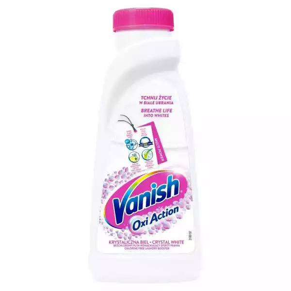 Vanish − Oxi Action, Odplamiacz Do Białych Tkanin W Płynie − 500