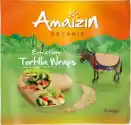 Tortilla Wraps (Źródło Błonnika Pokarmowego) Bio 240 G - Amaizin