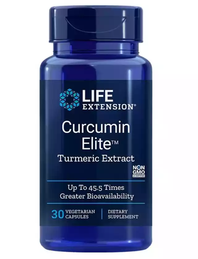 Life Extension - Curcumin Elite, 30 Kapsułek Roślinnych 