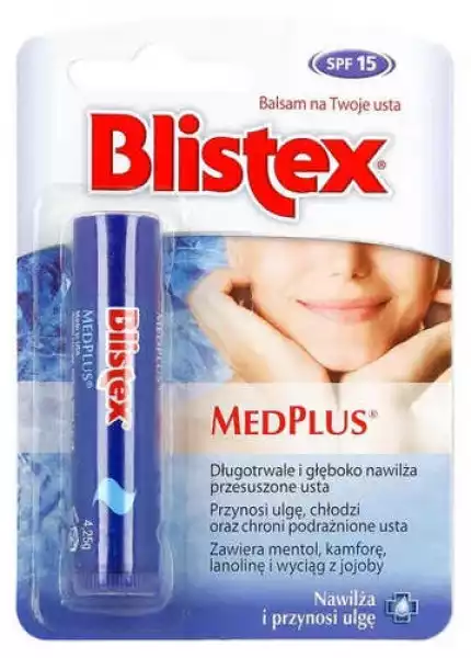 Blistex Medplus Balsam Do Ust Sztyf 4,25G