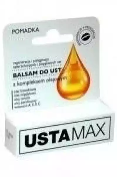 Ustamax Balsam Do Ust Z Kompleksem Olejowym 4,9G