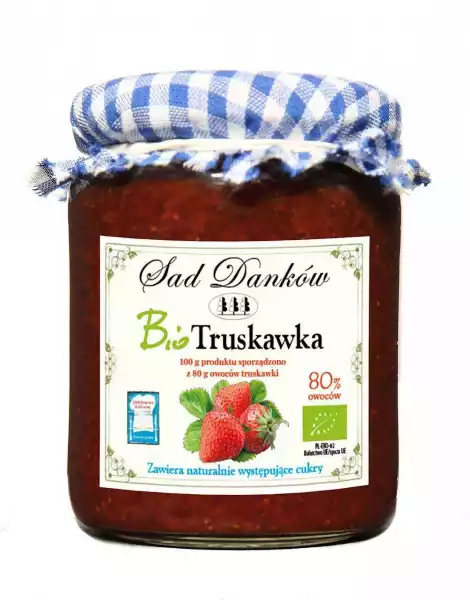 Sad Danków − Truskawka 80 % Bio − 260 G