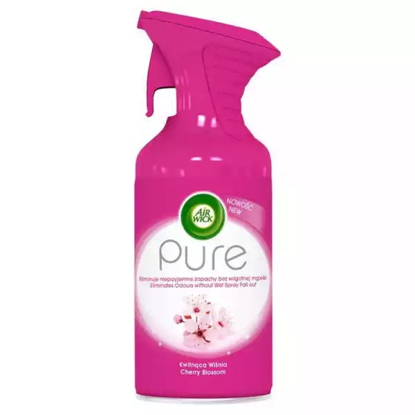 Air Wick Pure Aerozol Odświeżacz Powietrza Kwitnąca Wiśnia 250Ml