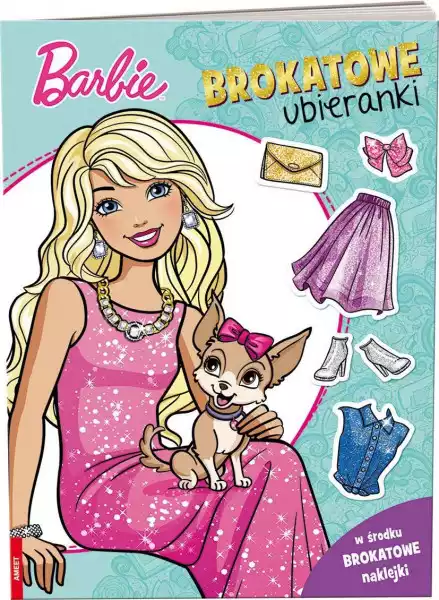 Barbie Brokatowe Ubieranki Sdlb-1101 - Opracowanie Zbiorowe