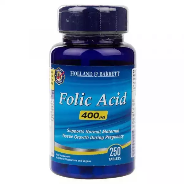 Folic Acid 400Mcg (250 Tabl.)