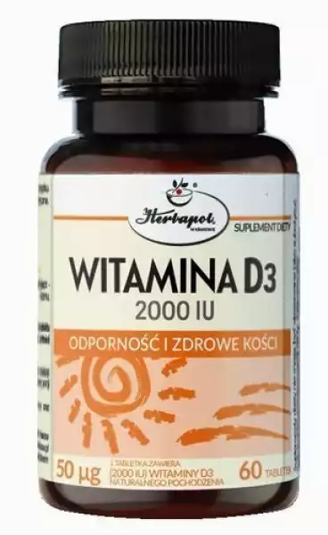 Witamina D3 2000 X 60 Tabletek