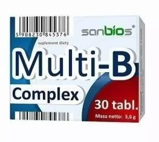 Multi-B-Complex X 30 Tabletek