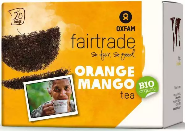 Herbata Czarna O Smaku Mango - Pomarańcza Fair Trade Bio (20 X 1,8 G) 36 G - Oxfam
