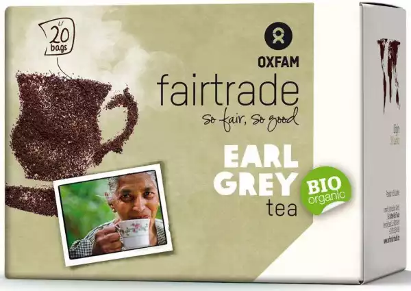 Oxfam − Herbata Ekspresowa Earl Grey Fair Trade Bio − 20 X 1.8 G