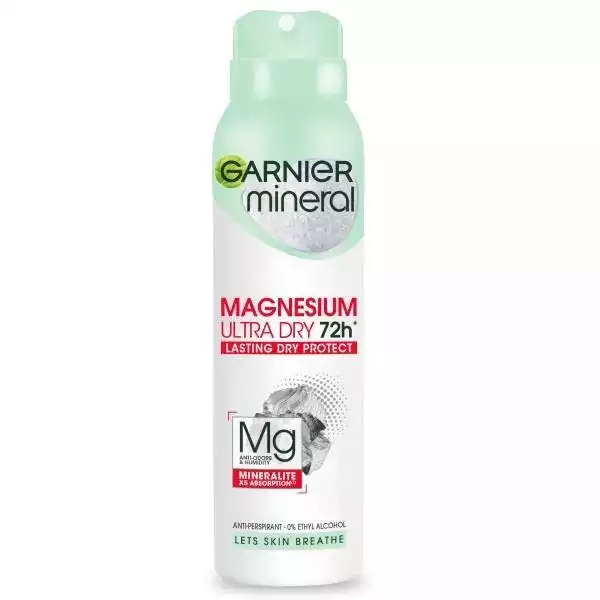 Mineral Magnesium Ultra Dry Antyperspirant Spray 150Ml