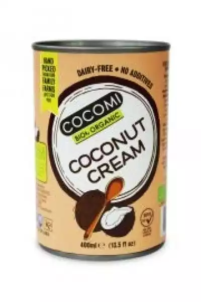 Zagęszczony Produkt Kokosowy Bez Gumy Guar Bez Dodatku Cukrów (Puszka)
