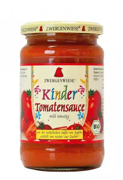 Zwergenwiese − Sos Pomidorowy Dla Dzieci Bezglutenowy Bio − 350 G