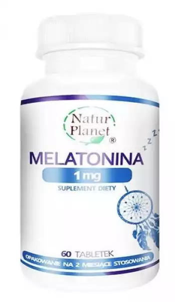 Natur Planet Melatonina 1Mg X 60 Tabletek
