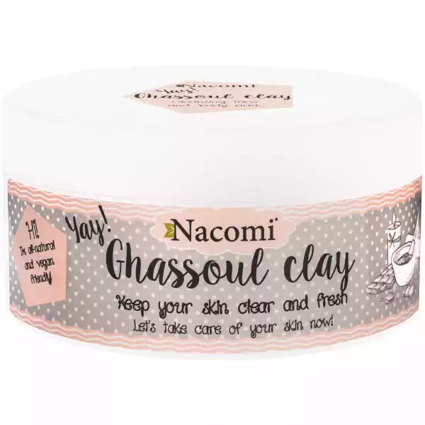 Nacomi Ghassoul Clay – Oczyszczająca Glinka Do Twarzy, 94 G