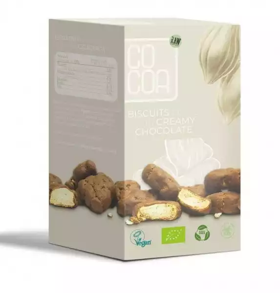 Herbatniki Mini W Czekoladzie Creamy Bio 80 G - Cocoa